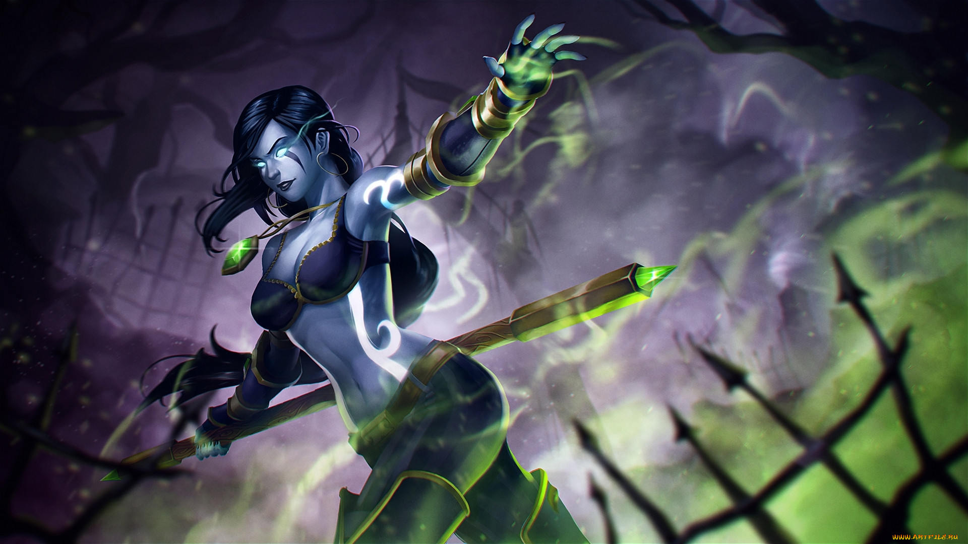  , heroes of newerth, aluna, heroes, of, newerth, spirit, warrior, , 